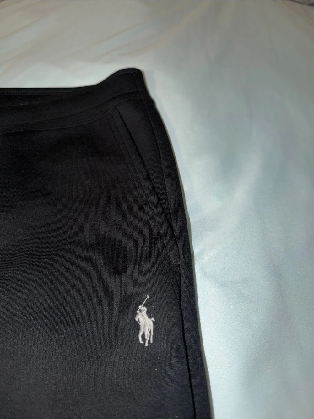 Polo Ralph Lauren Black Double-Knit Short